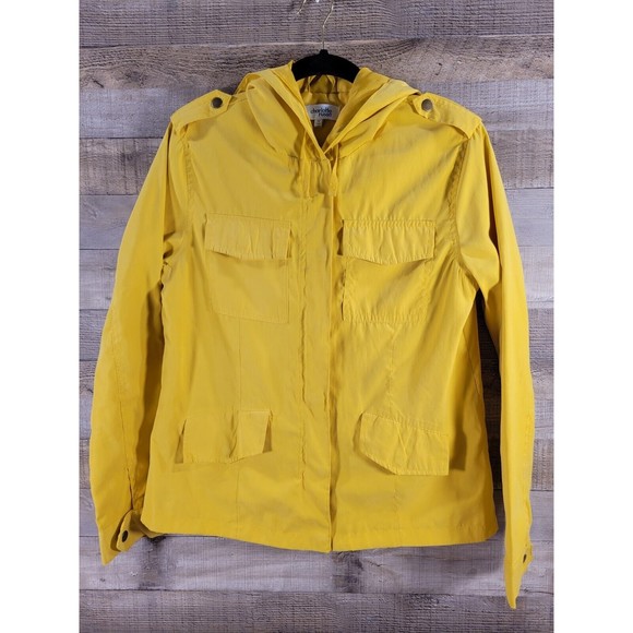 Charlotte Russe Utility Jacket Yellow Size Large (M) - Picture 1 of 8